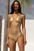 Luli Fama Medusa Triangle Halter Top